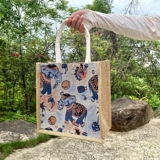 Сумка через плечо, модная вместительная и большая льняная сумка для выхода на улицу