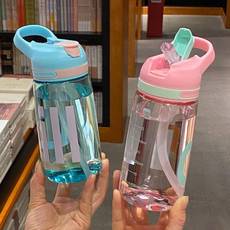 Умный чашка воды 夏天水杯大容量潮流新品高颜值儿童水杯简约带吸管幼儿园学生防摔