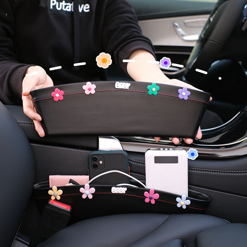 Car accommodating box Creative in-car seat clip slit storage box Multi-functional storage General storage box Automotive Supplies