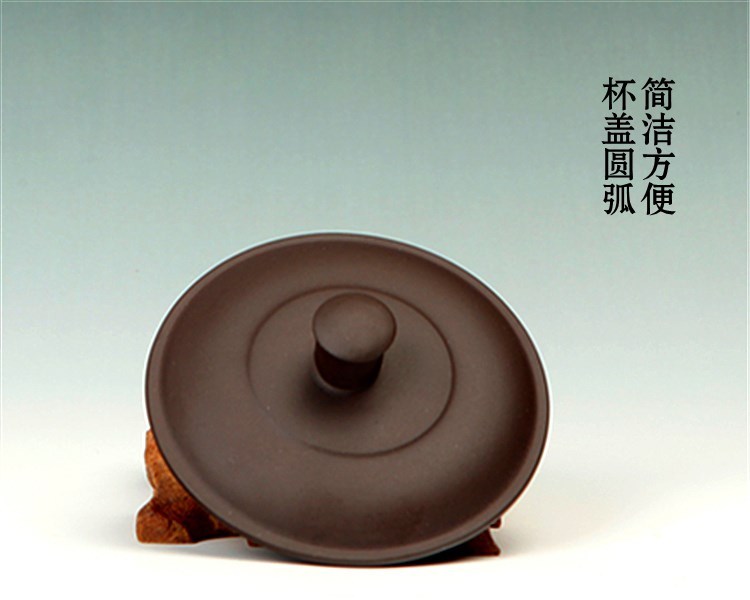 It lid with purple cover with lid accessories zhu, purple clay mud mud black gold just red mud