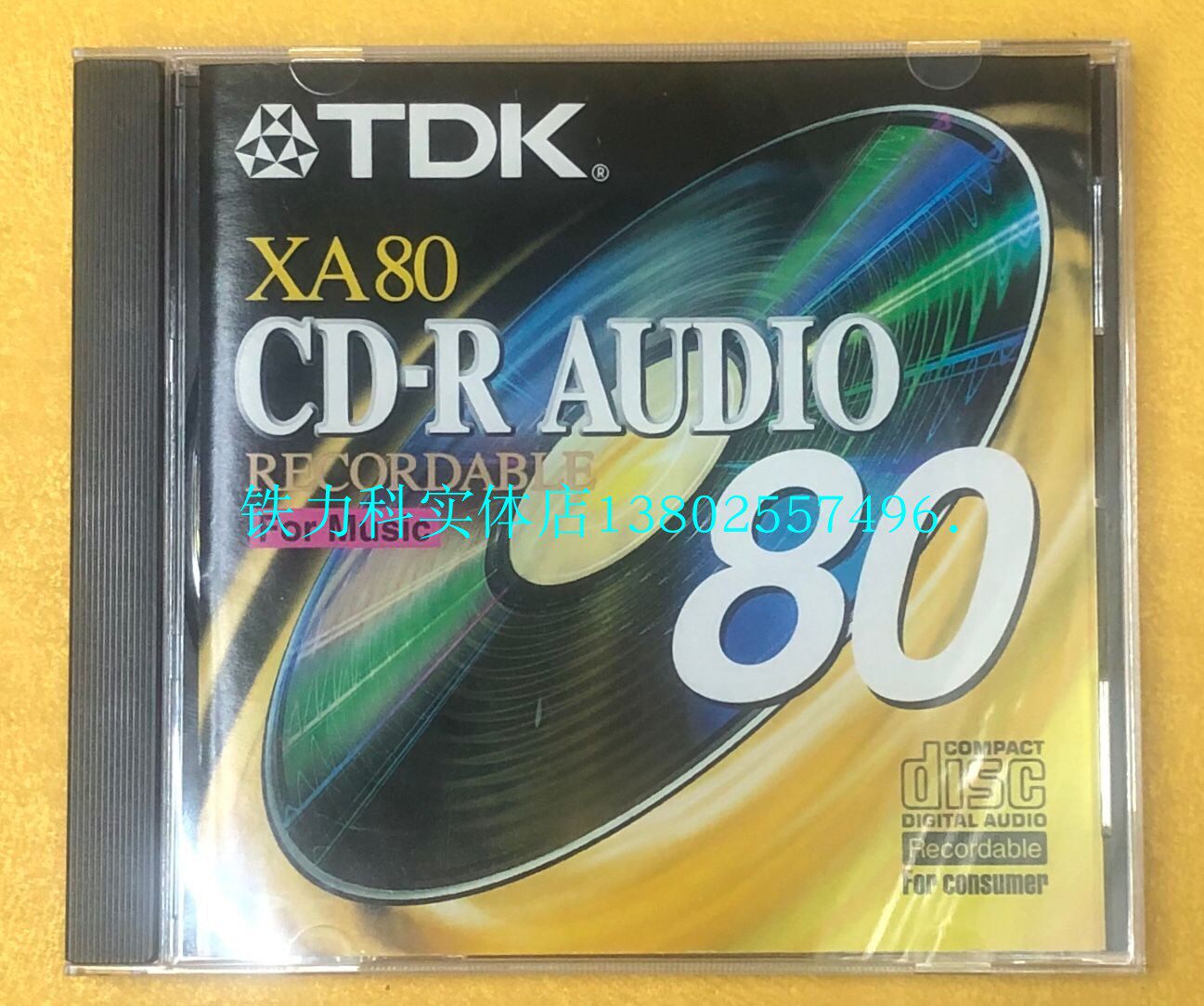 TDK blank burning disc 700MB burning (music) burning disc AUSIC CD-RXA80