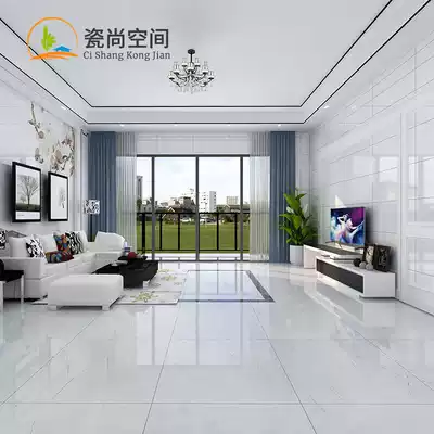 Tile floor tiles 800X800 gray system marble floor tiles new living room floor tiles simple modern