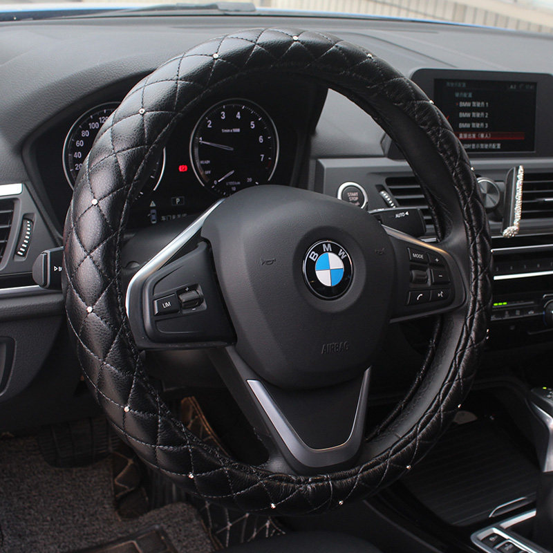 Drilled car steering wheel cover lady four seasons of General Motors for Volkswagen BMW Audi Toyota