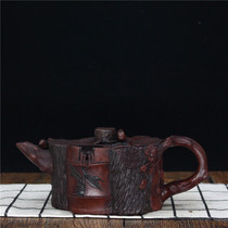 Authentic Yixing original mine purple clay pot famous pure handmade teapot kung fu tea set return old pot genuine large capacity