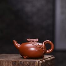 Yixing purple clay pot famous Gu Jingzhou pure handmade household bubble teapot