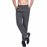 Демисезонные черные летние рабочие штаны, свободный прямой крой