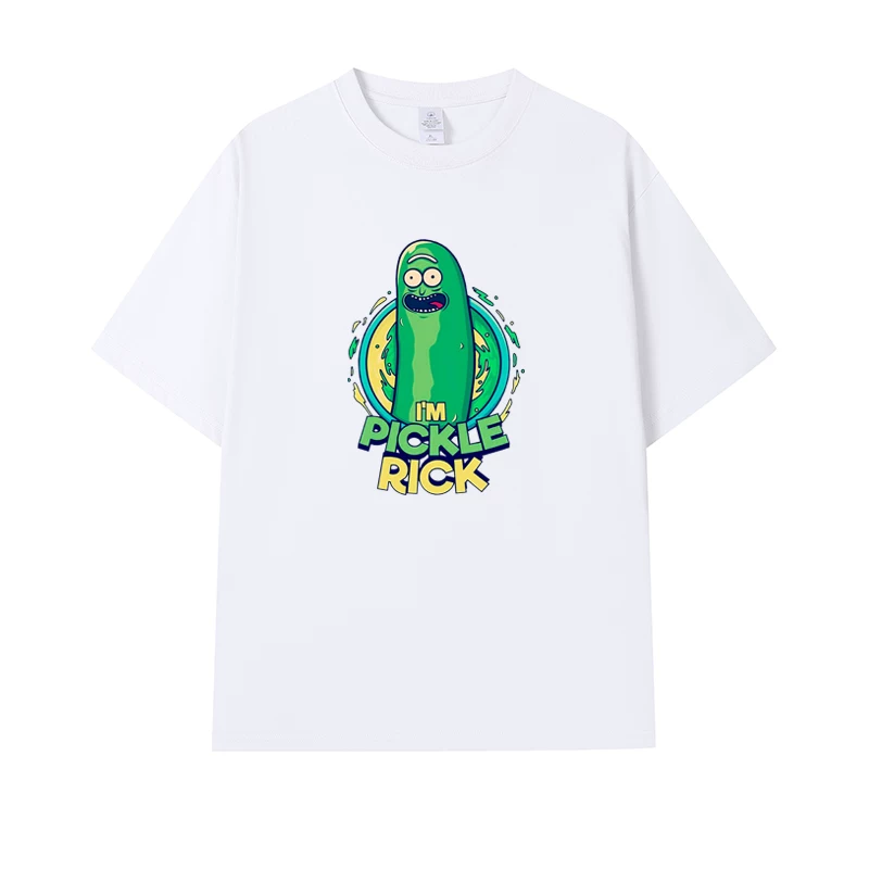 Фанатская футболка Desperate Poisoner Co -name Rick and Morty T -shirt Rick and Morty Мужчины и Женщины Аниме Студентская пара одежда