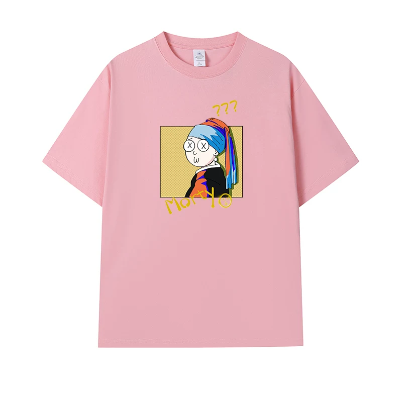 Фанатская футболка Desperate Poisoner Co -name Rick and Morty T -shirt Rick and Morty Мужчины и Женщины Аниме Студентская пара одежда