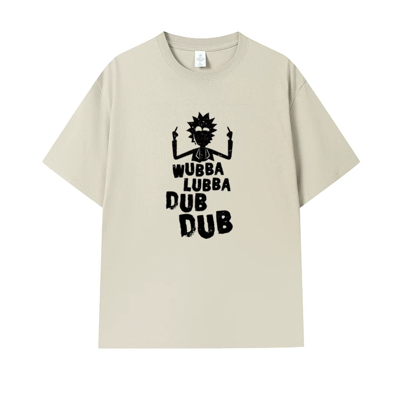 Фанатская футболка Desperate Poisoner Co -name Rick and Morty T -shirt Rick and Morty Мужчины и Женщины Аниме Студентская пара одежда