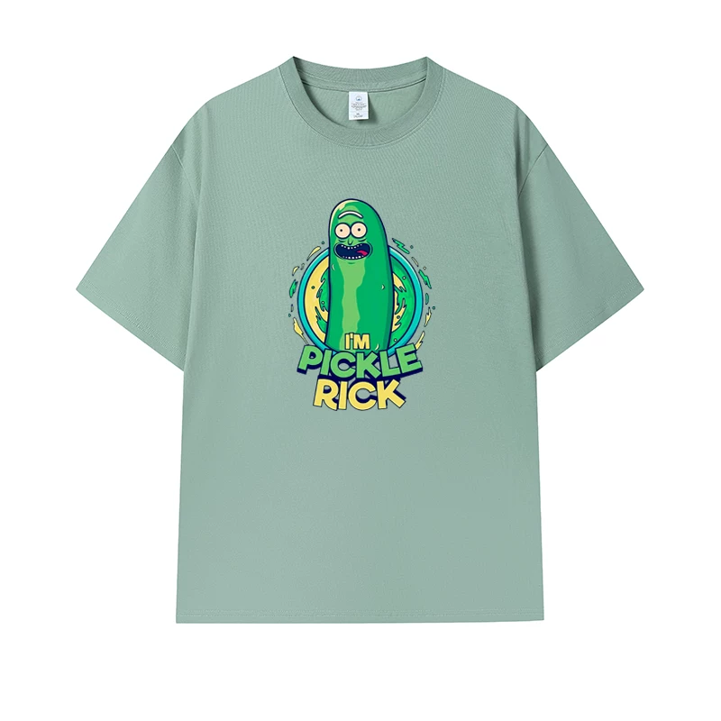 Фанатская футболка Desperate Poisoner Co -name Rick and Morty T -shirt Rick and Morty Мужчины и Женщины Аниме Студентская пара одежда