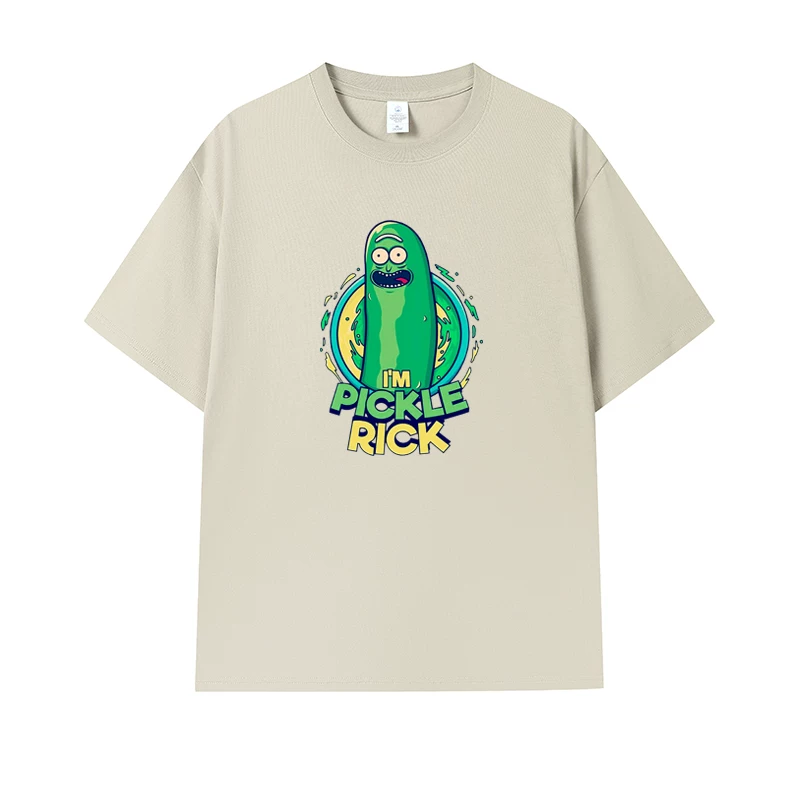 Фанатская футболка Desperate Poisoner Co -name Rick and Morty T -shirt Rick and Morty Мужчины и Женщины Аниме Студентская пара одежда