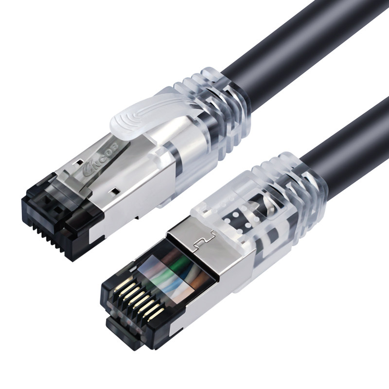 CNCOB cat 8 10 Gigabit gaming network cable cat8 shielded high-speed rj45 network jumper 5G router broadband cable