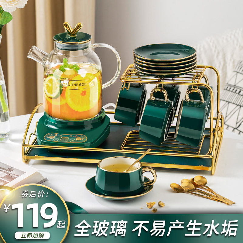There is a pot and a blessing glass kettle small one-person kettle household single-person mini automatic electric tea maker