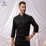 Одежда шеф-повара Четырехлетний магазин 12 цветов Топ одежда для одежды