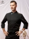 Черный лонгслив