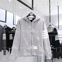  Thom Browne TB classic zip hoodie sweater hooded cardigan men and women