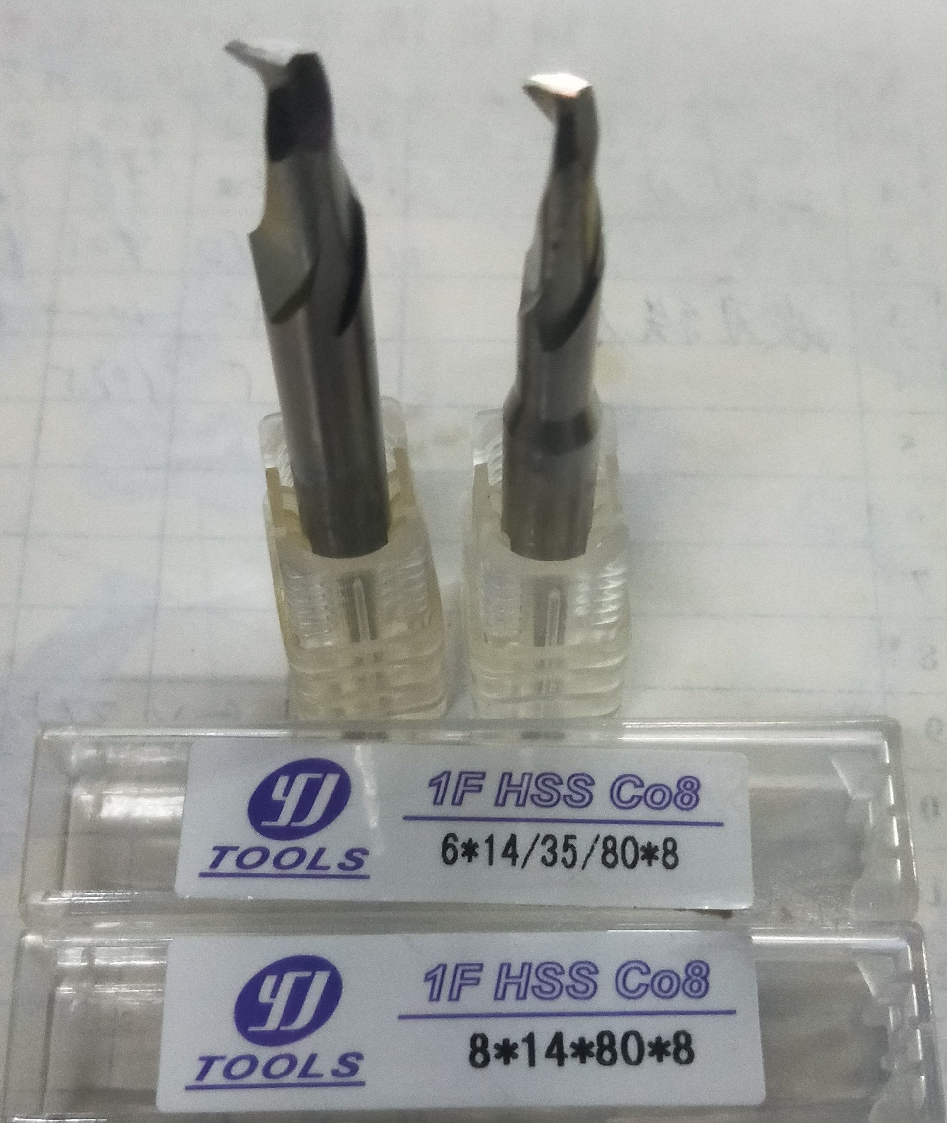 Taiwan imports YJ single-edge milling cutter 3 4 5 6 8 10 M35 with cobalt-Taobao