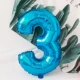 Синий номер 3