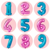 Цифровой детский воздушный шар, 32 дюймов, подарок на день рождения