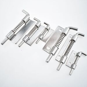 304不锈钢电柜设备铰链插销工业机柜平板插销弹簧插销铰链