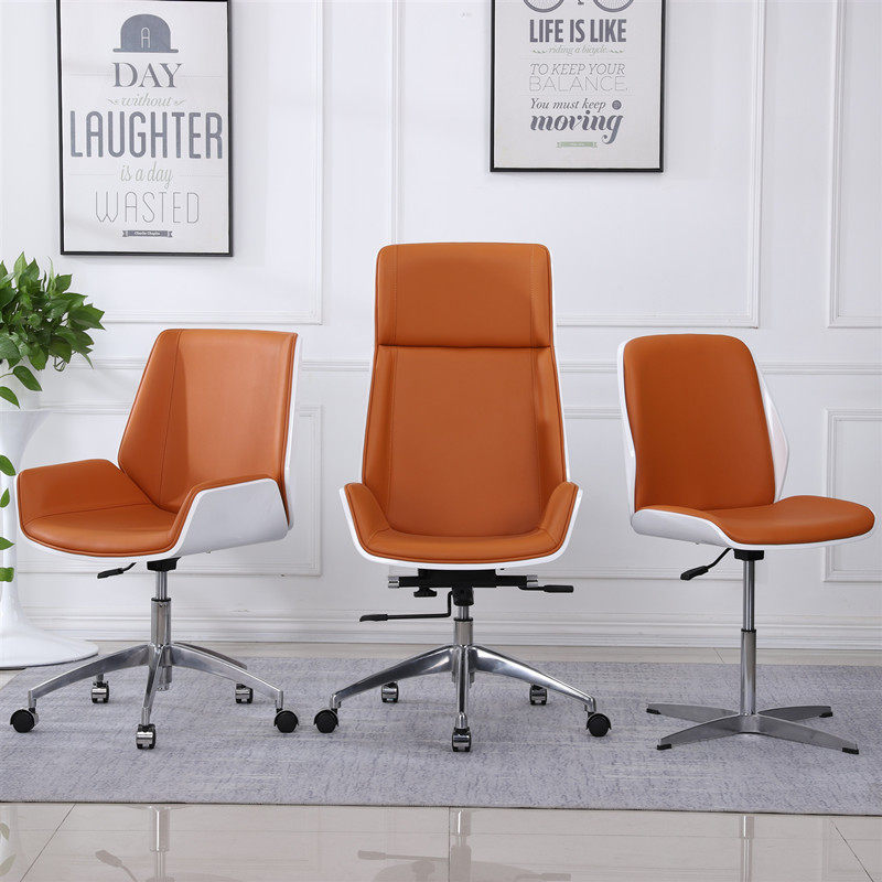 Simple computer chair Home ergonomic chair Solid wood Ode to joy Boss chair Staff training High office chair