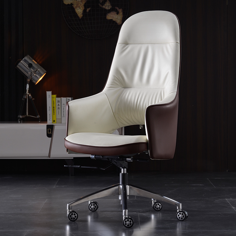 Lift swivel chair sedentary computer chair modern minimalist office chair back chair home executive chair study boss chair