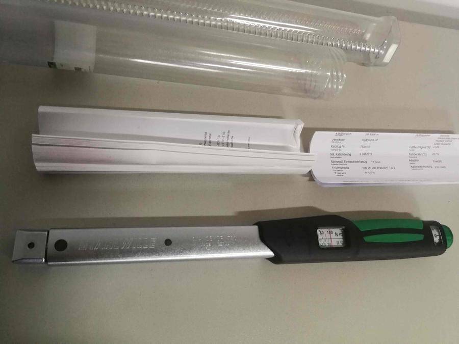 German original import Daweili fixed torque wrench tool 730N 10 torque range 20-100NM