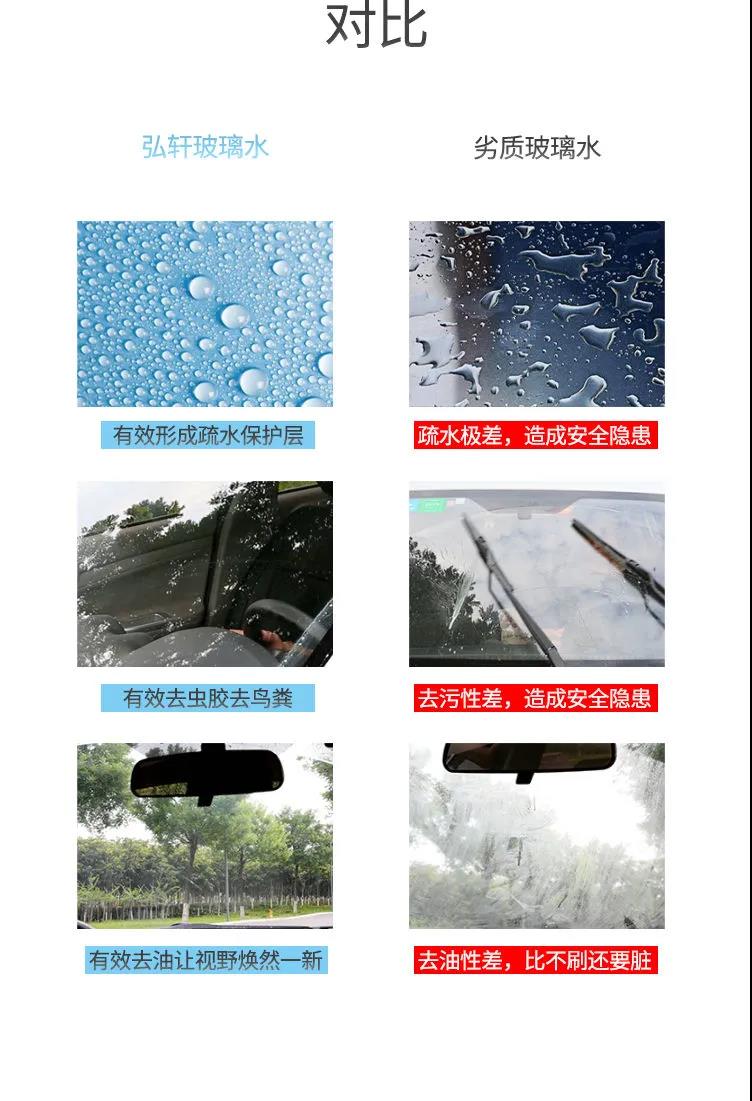 汽车玻璃水防冻玻璃水四季通用玻璃水雨刷精