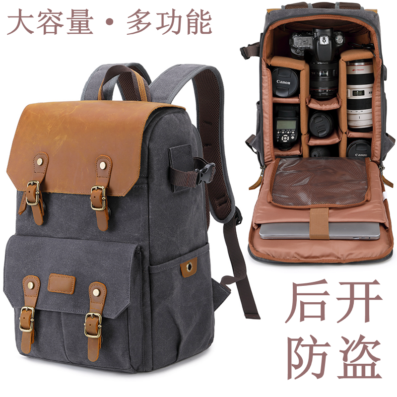 Suitable for National Geographic Photography Double Shoulder Bag 16 Computer Large Frontier Drone Multifunction Canon Single Eye Camera Bag