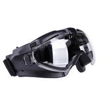 Outdoor tactical windproof goggles enhanced impact resistance and explosion-proof high lenses thickened fan goggles for outdoor riding