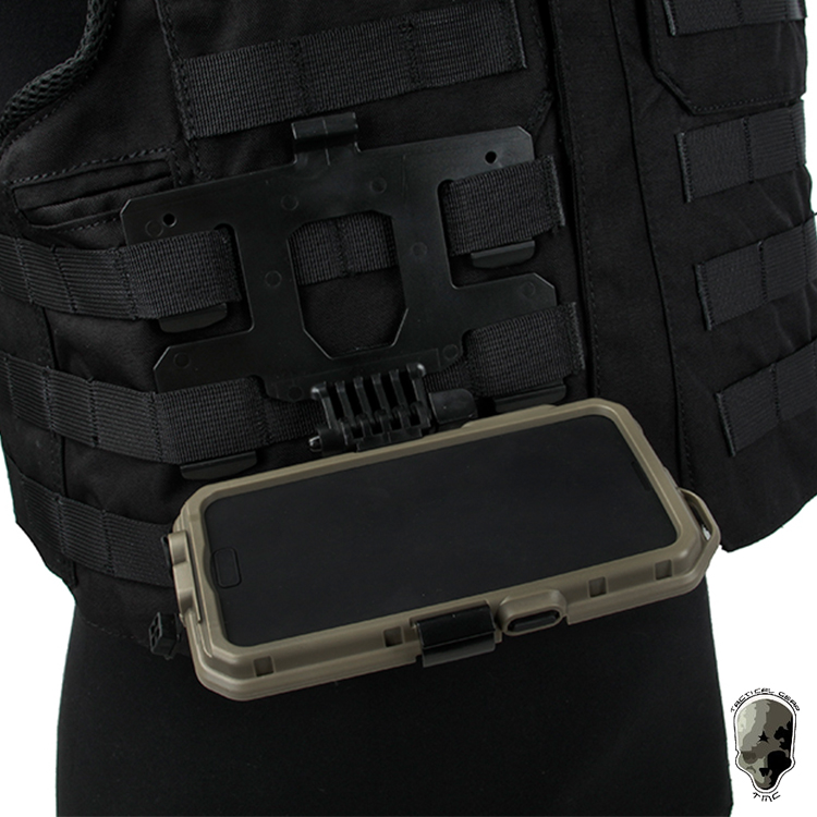 TMC new modeling vest special S7 mobile phone protective case model mount bracket black Khaki TMC3479