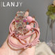 Exquisite transparent bear children's head rope