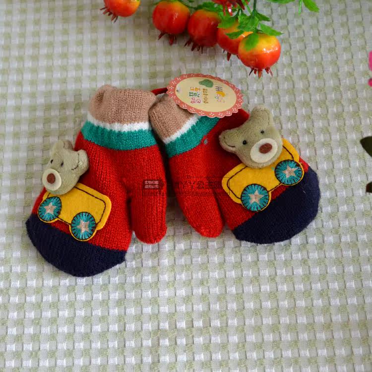Gants pour enfants en de laine - Ref 2149574 Image 34