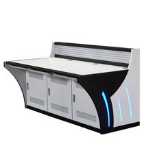 Command room modern science and technology dispatching table dispatching room single computer desk console monitoring workbench fire fighting