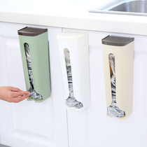Japan garbage bag containing deviner plastic bag containing boxed kitchen convenient bag extraction finishing case wall-mounted