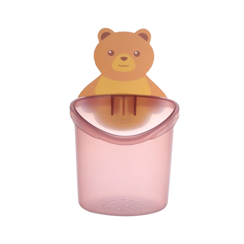 Сушилка, держатель для стакана, зубная щетка, настенная система хранения, с медвежатами