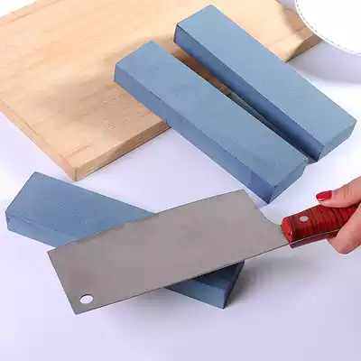 Household natural grindstone Kitchen knife blade polishing oil stone kitchen double-sided grindstone Professional fast sharpening artifact