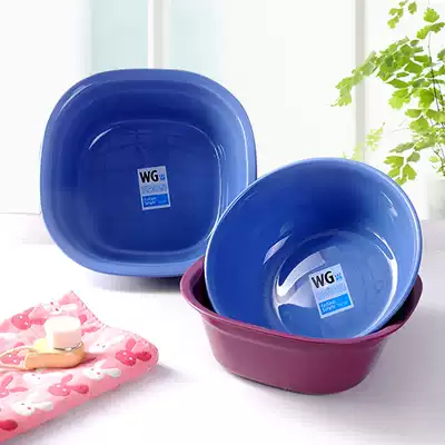 Home thick PP material washbasin baby washbasin children plastic basin plastic basin wash vegetable washing basin