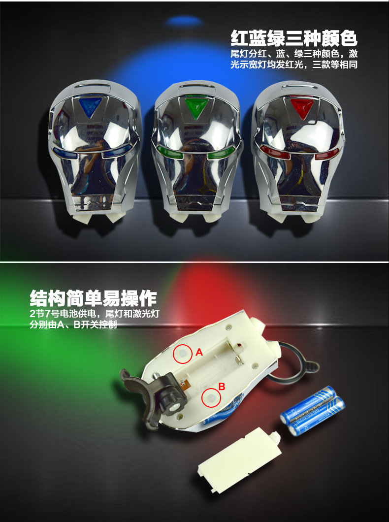 Eclairage pour vélo ACRONO - Taillights - Ref 2398157 Image 12