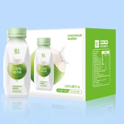 轻上纯椰椰子水245m*6瓶