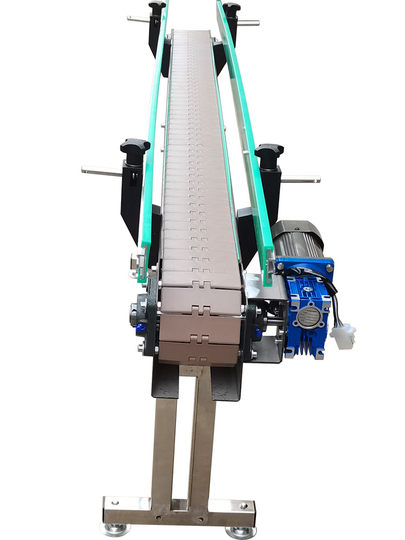 Stainless Steel Plastic Flat Top Chain Conveyor Food Grade Small Filling Flexible Chain Production Line Conveyor Belt