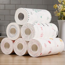 Disposable lazy rag wet and dry kitchen non-woven fabric housework cleaning washable thickened dish cloth wholesale