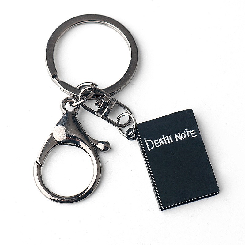 Popular Death Note Keychain, Grim Reaper Black Notebook Model Pendant, Anime Peripheral Accessories