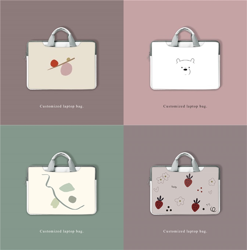 Notebook Carry-looking Cartoon Cute Computer Bag Suitable for Huawei 13 Honor 14 Inch Macbookpro Apple 13 3 Xiaomi Lenovo Little New Air HP Fresh Dell 15