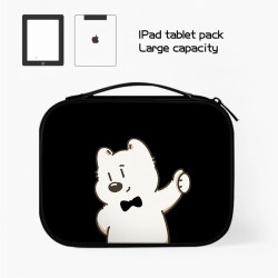 Apple iPad10 Xiaomi Huawei MatePad11.5S 컴퓨터 Pro12.9 인치 휴대용 세 라이너 백 AIR6 키보드 백 미니 보호 커버