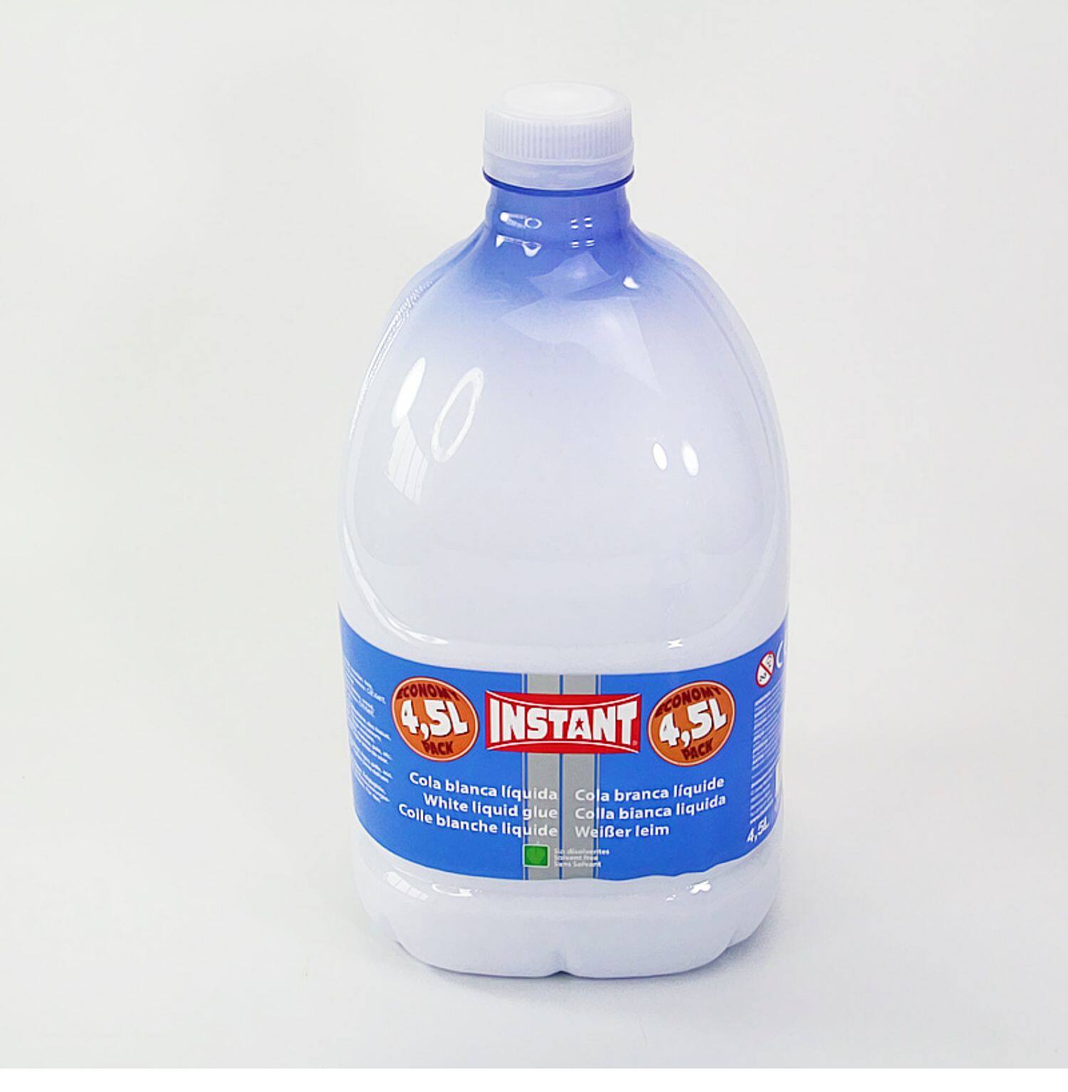 Пластилин instant西班牙白胶白乳胶透明液体胶史莱姆大瓶桶起泡胶水材料