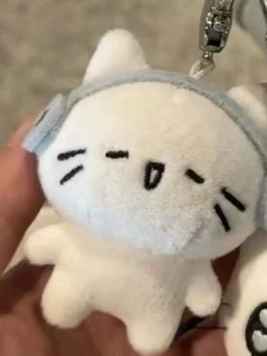 Милые наушники, мультяшная плюшевая кукла, украшение на сумку, подарок на день рождения