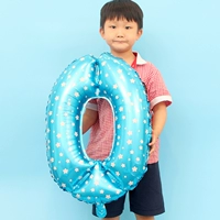 32 -дюймовые цифры (синий) -0