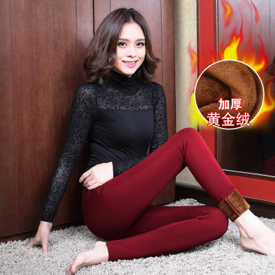 买一送一打底裤秋冬款弹力修身铅笔小脚裤