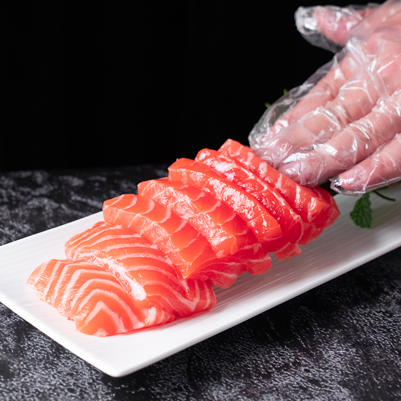 【巴鲜岛】挪威冰鲜三文鱼400g/份  冰鲜即食  新鲜生鱼片刺身